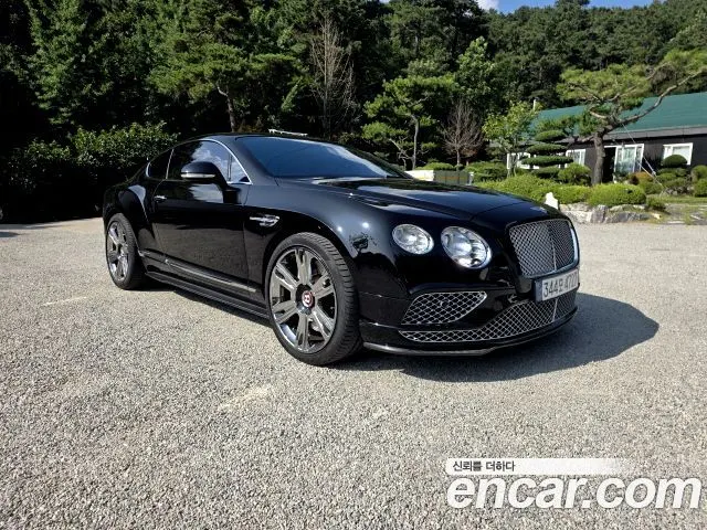 BENTLEY GT 2015 — 47 844 км, чёрный, Корея — под ключ — фото 12