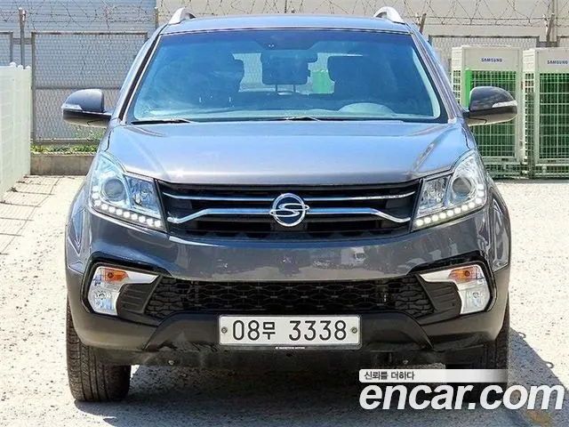 KGM STYLE KORANDO C 2018 — 88 615 км, серый, Корея — под ключ — фото 1
