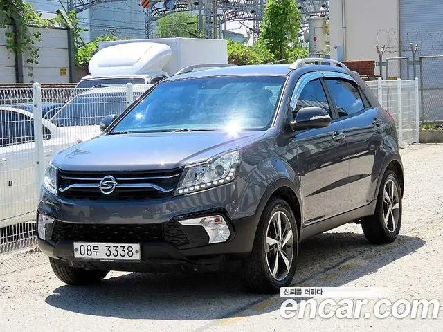 KGM STYLE KORANDO C 2018 — 88 615 км, серый, Корея — под ключ — фото 2
