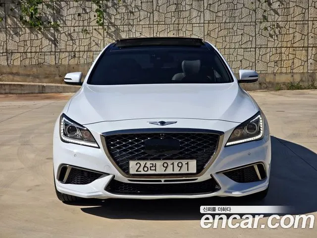 HYUNDAI GENESIS DH 2015 — 261 664 км, белый, Корея — под ключ — фото 2