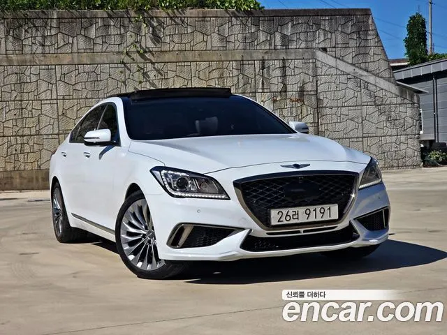 HYUNDAI GENESIS DH 2015 — 261 664 км, белый, Корея — под ключ — фото 4