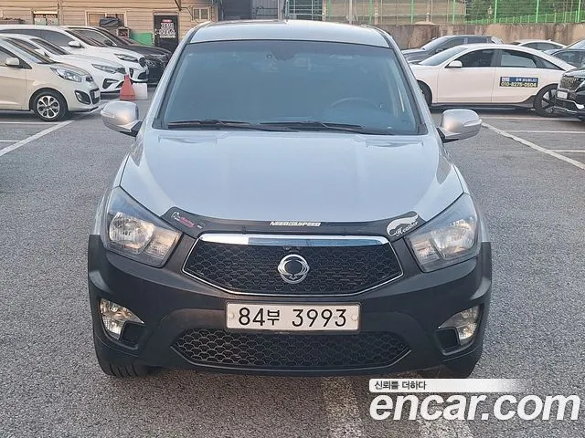 KGM KORANDO SPORTS 2012 — 309 000 км, серебристый, Корея — под ключ — фото 2
