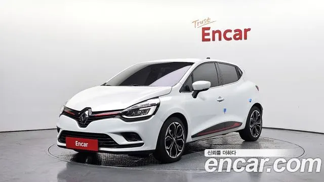RENAULT KOREA CLIO 2018 — 96 780 км, белый, Корея — под ключ — фото 1