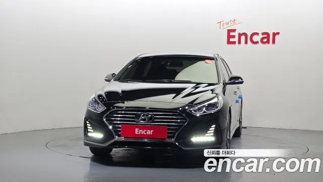 HYUNDAI SONATA HYBRID 2019 — 135 064 км, чёрный, Корея — под ключ — фото 3