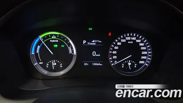 HYUNDAI SONATA HYBRID 2019 — 135 064 км, чёрный, Корея — под ключ — фото 8