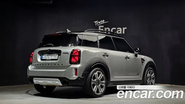 MINI COOPER S COUNTRYMAN 2023 — 42 496 км, серебристо-серый, Корея — под ключ — фото 2