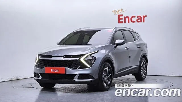 KIA SPORTAGE HYBRID 2023 — 19 139 км, серебристо-серый, Корея — под ключ — фото 1