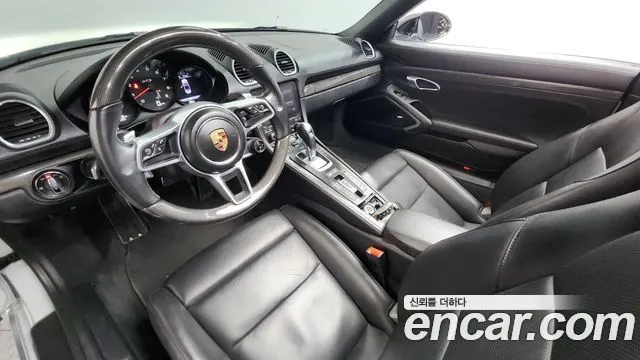 PORSCHE 718 BOXSTER 2021 — 47 746 км, серебристо-серый, Корея — под ключ — фото 7