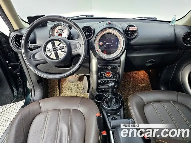 MINI COOPER D COUNTRYMAN 2014 — 114 472 км, тёмно-зелёный, Корея — под ключ — фото 6