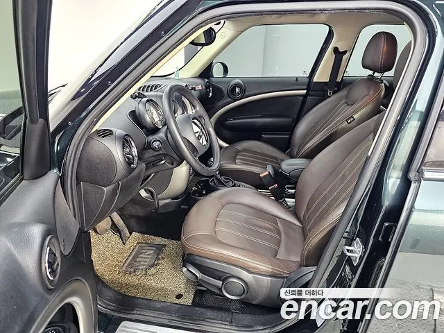 MINI COOPER D COUNTRYMAN 2014 — 114 472 км, тёмно-зелёный, Корея — под ключ — фото 8