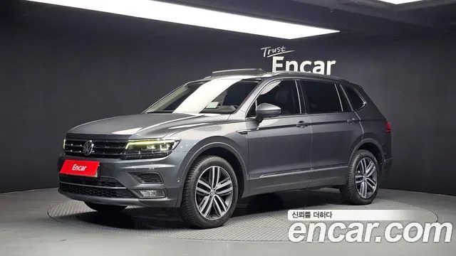 VOLKSWAGEN TIGUAN ALLSPACE — из Кореи под ключ