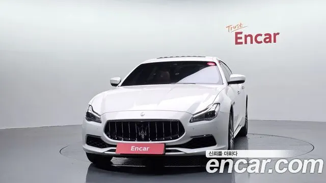 MASERATI QUATTROPORTE 2018 — 16 715 км, белый, Корея — под ключ — фото 3