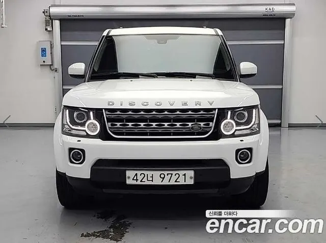 LAND ROVER DISCOVERY 4 2015 — 135 455 км, белый, Корея — под ключ — фото 2