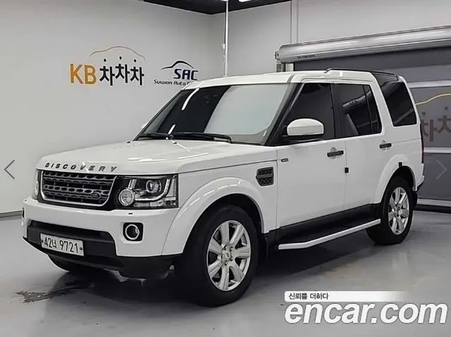 LAND ROVER DISCOVERY 4 2015 — 135 455 км, белый, Корея — под ключ — фото 12