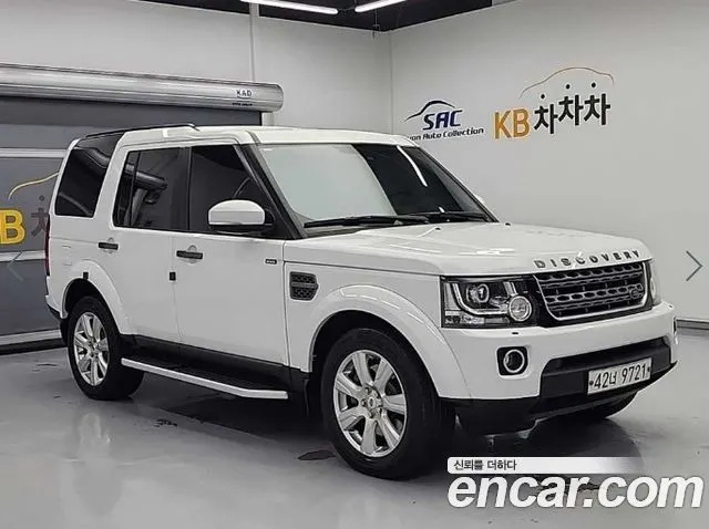 LAND ROVER DISCOVERY 4 2015 — 135 455 км, белый, Корея — под ключ — фото 4
