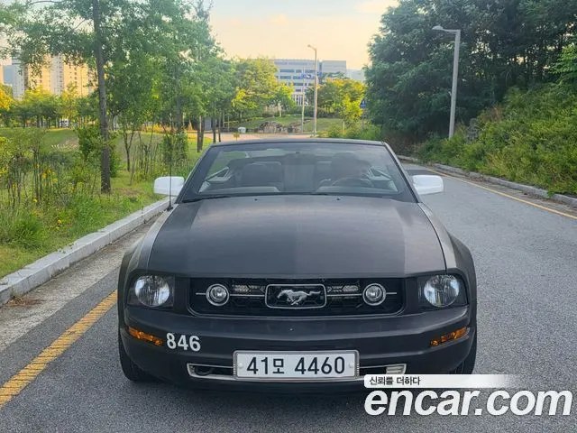 FORD MUSTANG 2006 — 152 353 км, чёрный, Корея — под ключ — фото 2