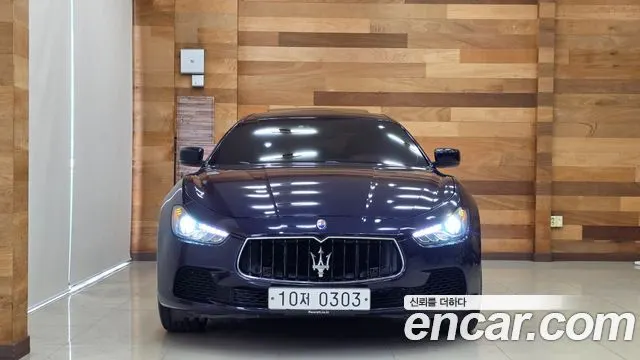 MASERATI GHIBLI 2016 — 147 472 км, синий, Корея — под ключ — фото 3