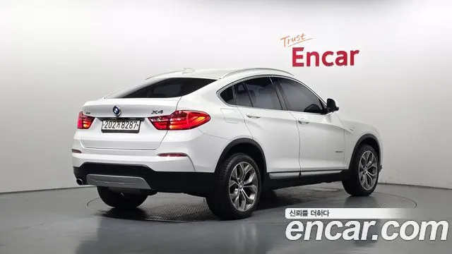 BMW X4 2015 — 152 211 км, белый, Корея — под ключ — фото 2