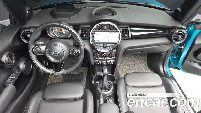 MINI COOPER CONVERTIBLE 2019 — 53 550 км, голубой, Корея — под ключ — фото 7