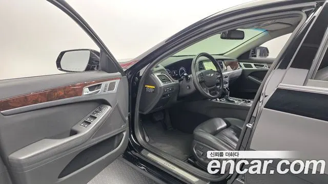 HYUNDAI GENESIS DH 2015 — 168 939 км, чёрный, Корея — под ключ — фото 10