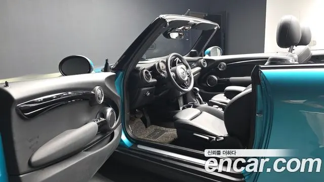 MINI COOPER CONVERTIBLE 2019 — 53 550 км, голубой, Корея — под ключ — фото 10