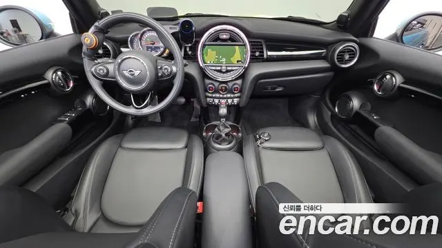 MINI COOPER CONVERTIBLE 2018 — 47 931 км, голубой, Корея — под ключ — фото 7