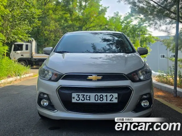 CHEVROLET SPARK 2016 — 87 795 км, белый-перламутр, Корея — под ключ — фото 2