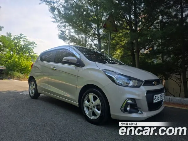 CHEVROLET SPARK 2016 — 87 795 км, белый-перламутр, Корея — под ключ — фото 5