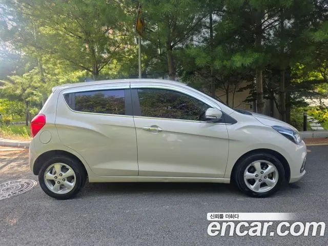 CHEVROLET SPARK 2016 — 87 795 км, белый-перламутр, Корея — под ключ — фото 7