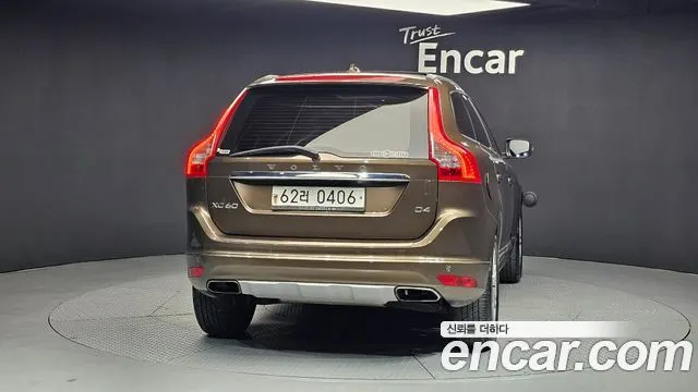 VOLVO XC60 2016 — 185 582 км, коричневый, Корея — под ключ — фото 4