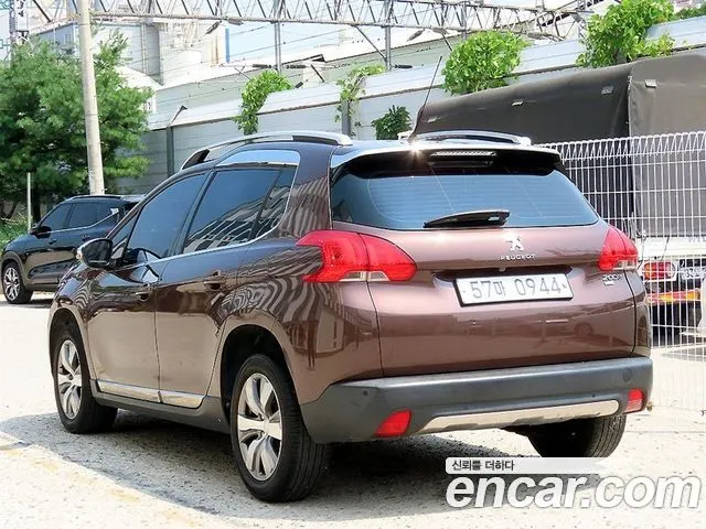 PEUGEOT 2008 2016 — 79 837 км, коричневый, Корея — под ключ — фото 3