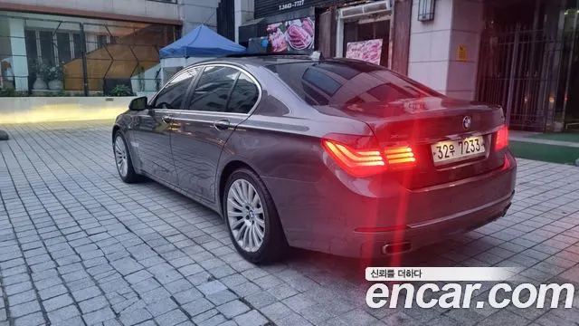 BMW 7 SERIES 2013 — 210 000 км, коричневый, Корея — под ключ — фото 4