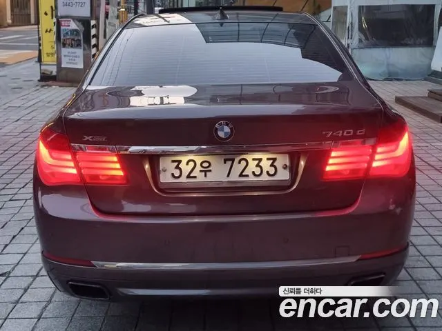 BMW 7 SERIES 2013 — 210 000 км, коричневый, Корея — под ключ — фото 5