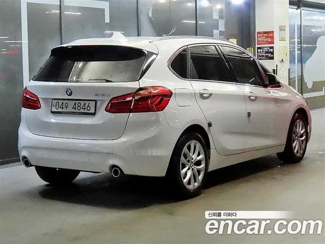 BMW 2 SERIES ACTIVE TOURER 2019 — 52 409 км, белый, Корея — под ключ — фото 2