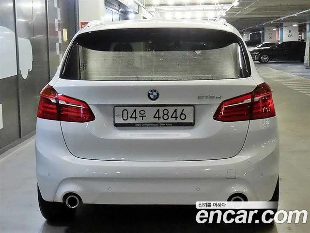 BMW 2 SERIES ACTIVE TOURER 2019 — 52 409 км, белый, Корея — под ключ — фото 3
