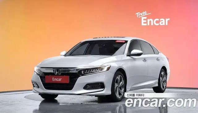 HONDA ACCORD 1 (0 ПОК.) 2018 — 88 307 км, белый, Корея — под ключ — фото 2