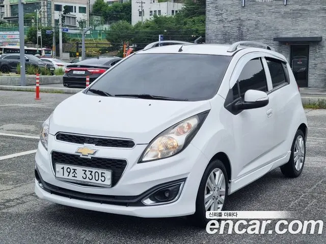 CHEVROLET SPARK 2014 — 108 992 км, белый, Корея — под ключ — фото 2