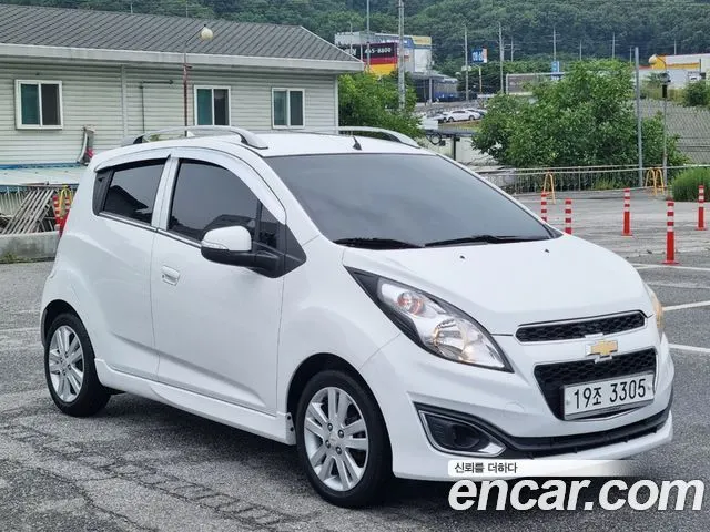 CHEVROLET SPARK 2014 — 108 992 км, белый, Корея — под ключ — фото 3