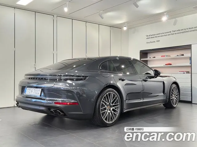 PORSCHE PANAMERA 2026 — 6 658 км, чёрный, Корея — под ключ — фото 2