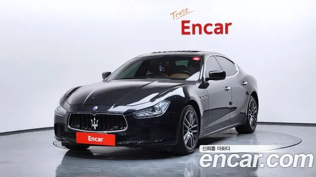 MASERATI GHIBLI — из Кореи под ключ