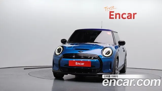 MINI COOPER ELECTRIC 2022 — 45 786 км, синий, Корея — под ключ — фото 3