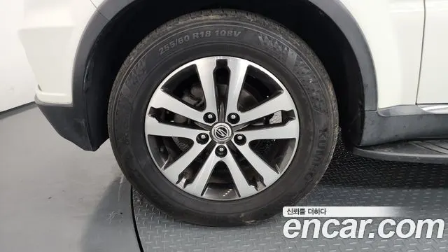 KGM REXTON W 2014 — 101 805 км, белый, Корея — под ключ — фото 5
