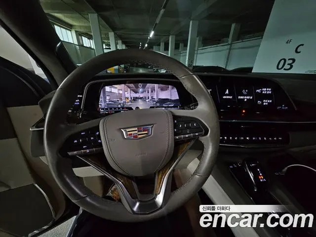 CADILLAC ESCALADE 2021 — 22 189 км, светло-золотистый, Корея — под ключ — фото 8
