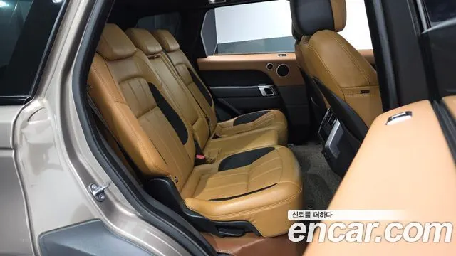 LAND ROVER RANGE ROVER SPORT (2 ПОК.) 2018 — 126 503 км, коричневый, Корея — под ключ — фото 12