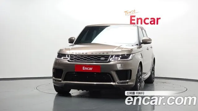 LAND ROVER RANGE ROVER SPORT (2 ПОК.) 2018 — 126 503 км, коричневый, Корея — под ключ — фото 3