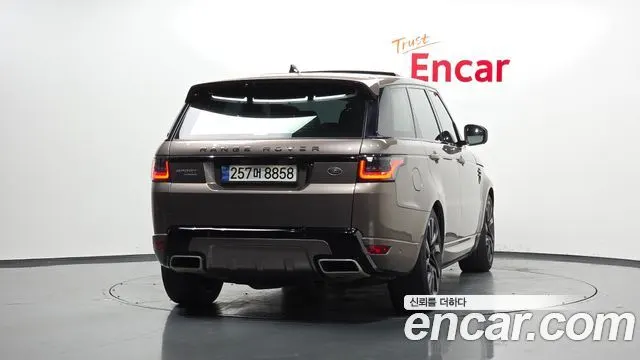 LAND ROVER RANGE ROVER SPORT (2 ПОК.) 2018 — 126 503 км, коричневый, Корея — под ключ — фото 4