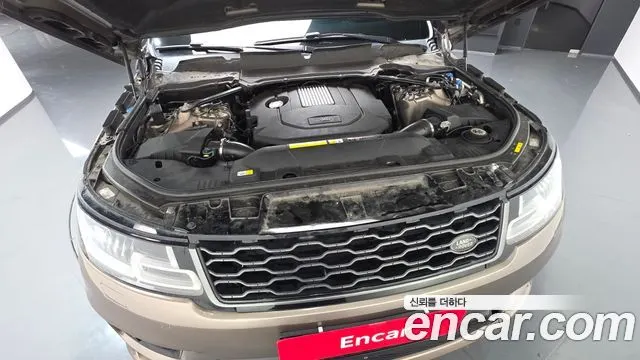 LAND ROVER RANGE ROVER SPORT (2 ПОК.) 2018 — 126 503 км, коричневый, Корея — под ключ — фото 6