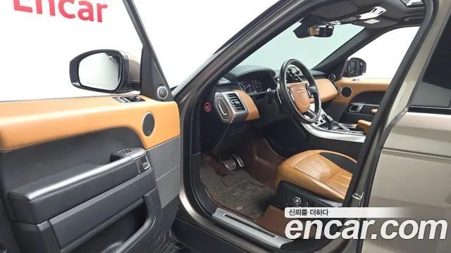 LAND ROVER RANGE ROVER SPORT (2 ПОК.) 2018 — 126 503 км, коричневый, Корея — под ключ — фото 10