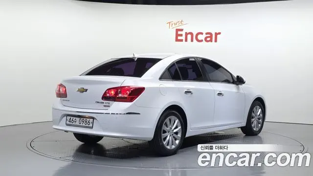 CHEVROLET AMAZING NEW CRUZE 2016 — 167 631 км, белый, Корея — под ключ — фото 2