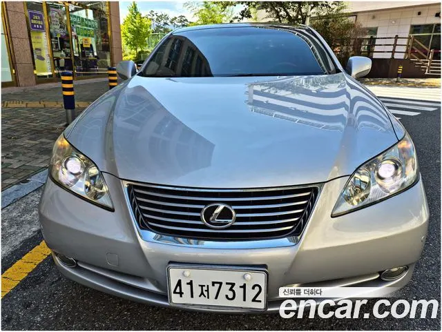 LEXUS ES350 2008 — 101 700 км, серебристый, Корея — под ключ — фото 1